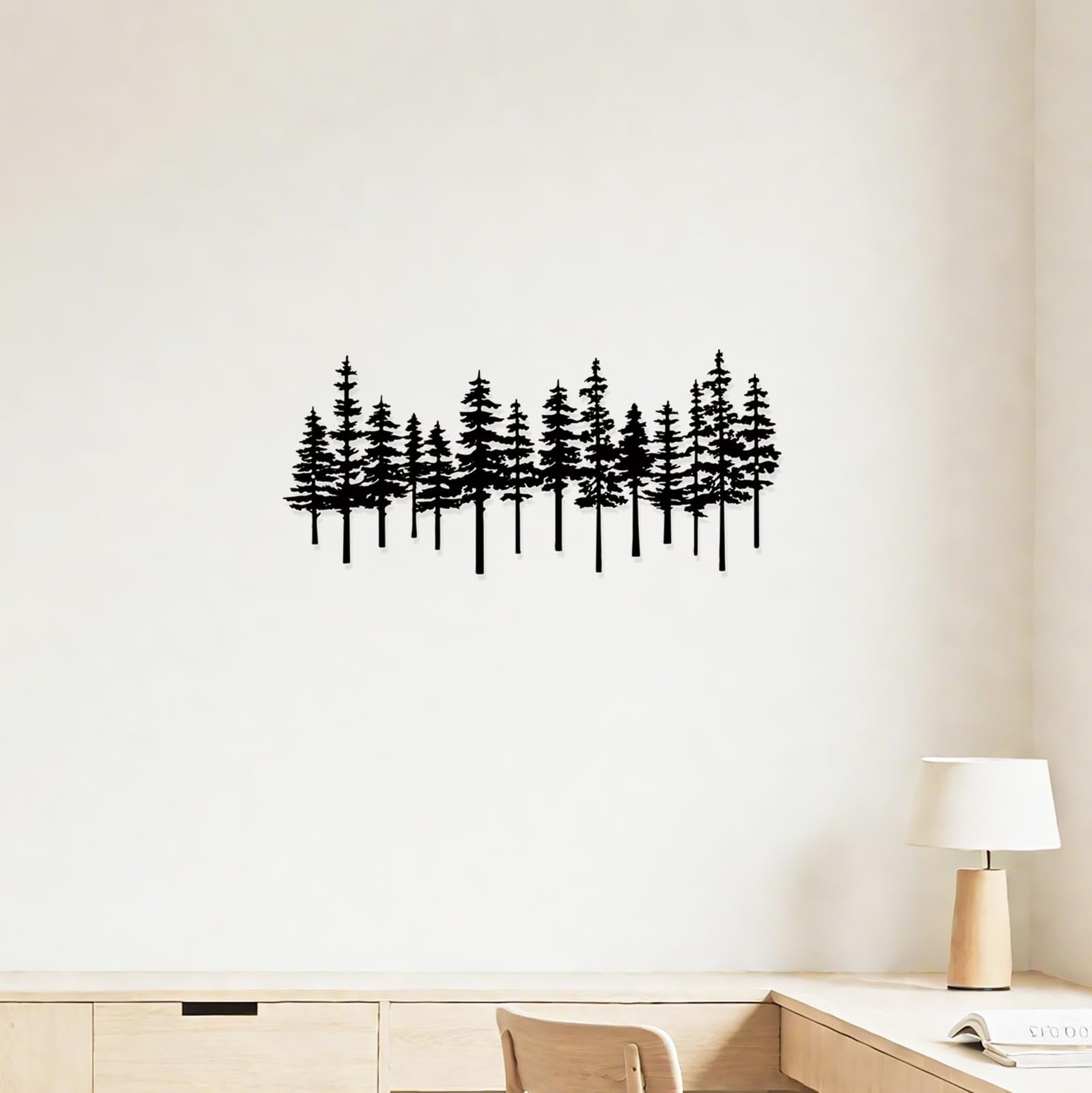 Metal Pine Tree Wall Art Decor Nature Home Decor Cedar Trees Metal Sign Wall …
