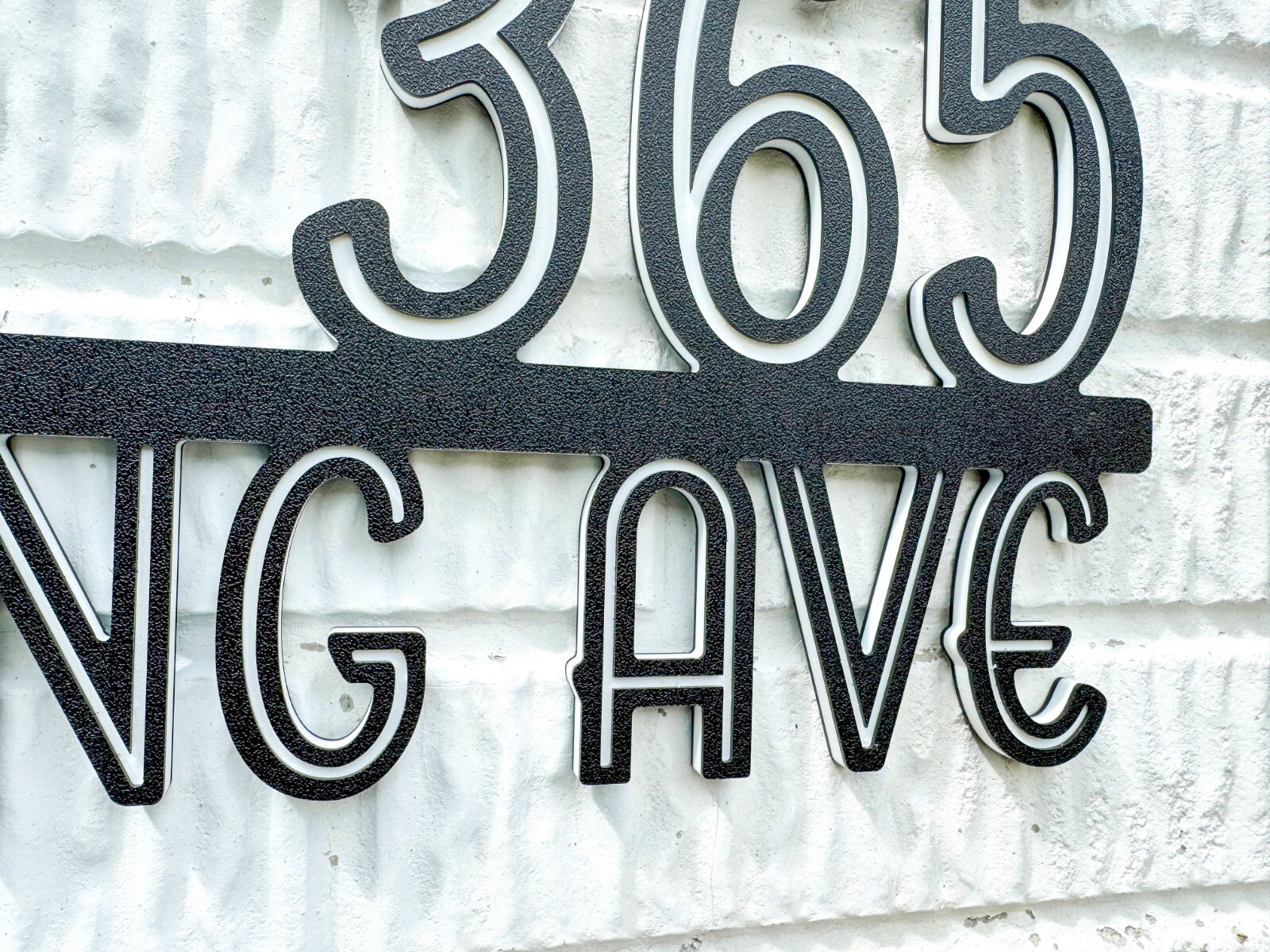 18-36 inch Modern House Address Numbers Letters For Exterior Outside Address