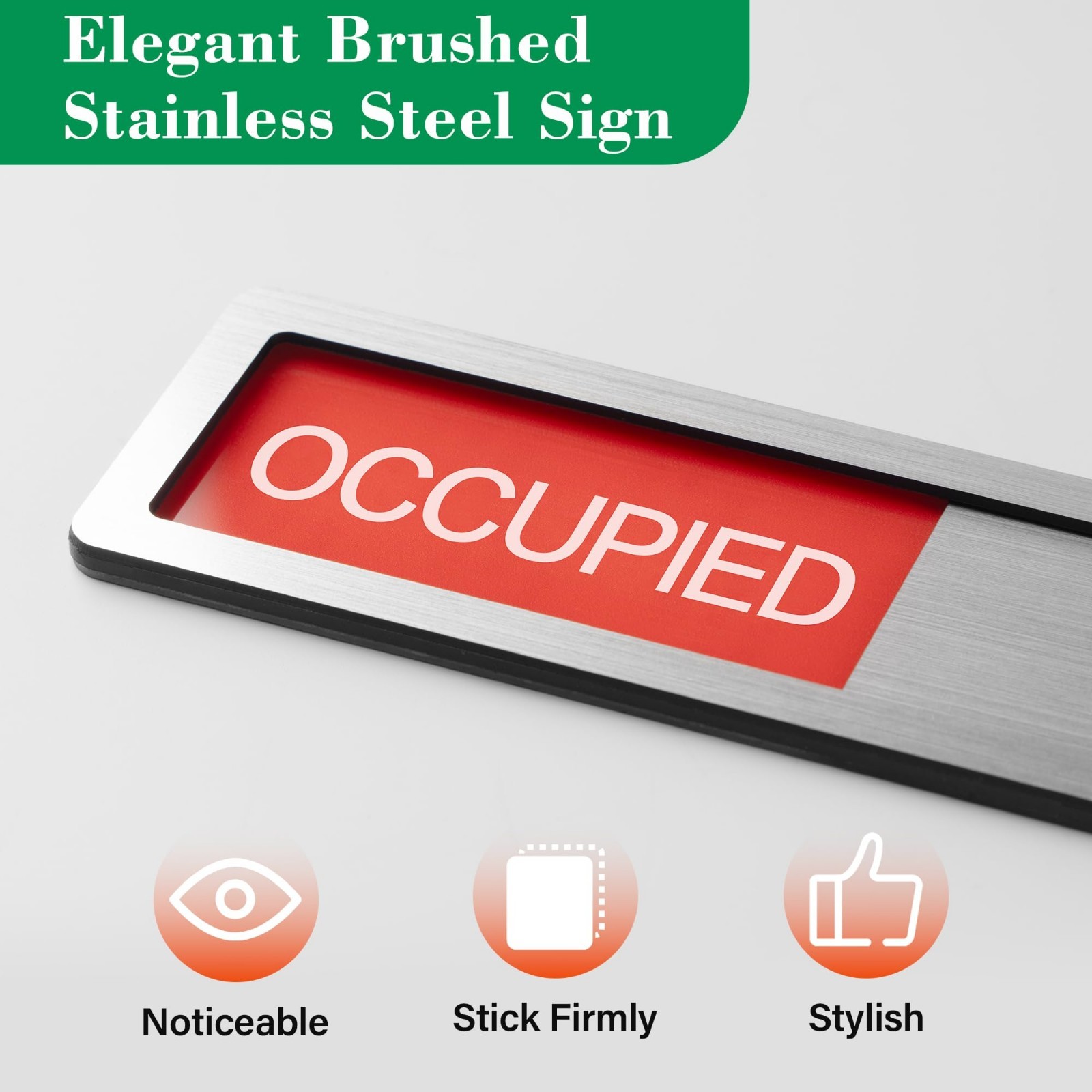 Magnetic Do Not Disturb Sign – Privacy Door Indicator for Office, Restroom, Hosp