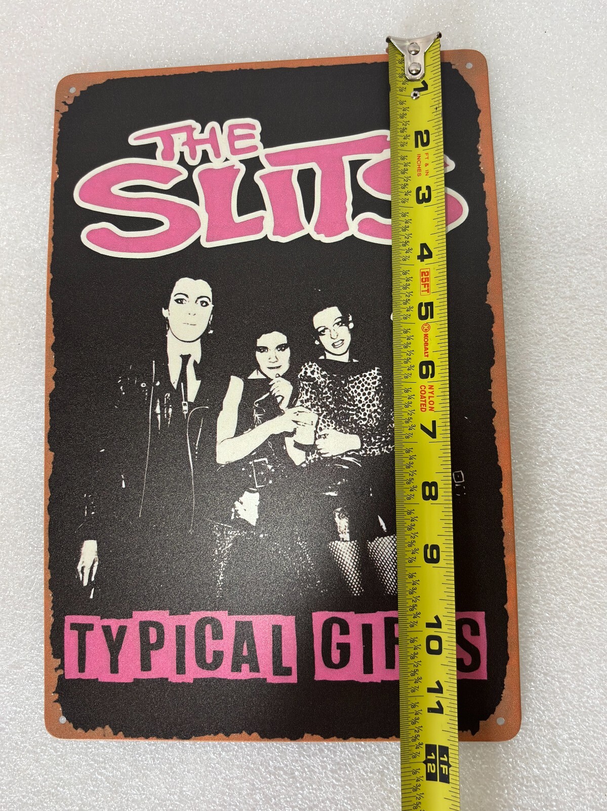 Punk Rock Band The Slits Typical Girls Song Cover 8″ x 12″ Metal Tin Sign Poster