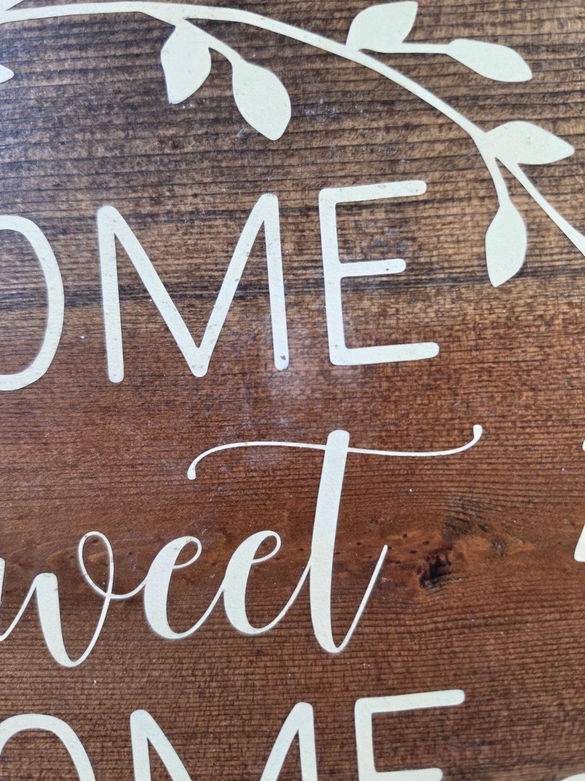 Rustic Home Sweet Home Wooden Farmhouse Wall Tabletop Decor Sign 12”