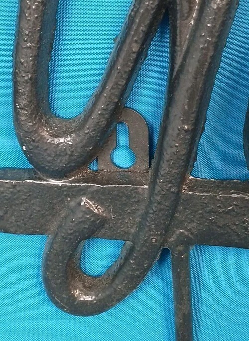 YOURS & MIND Heavy Metal Laundry Room Signs with Hooks To Hang Things – 5 lbs