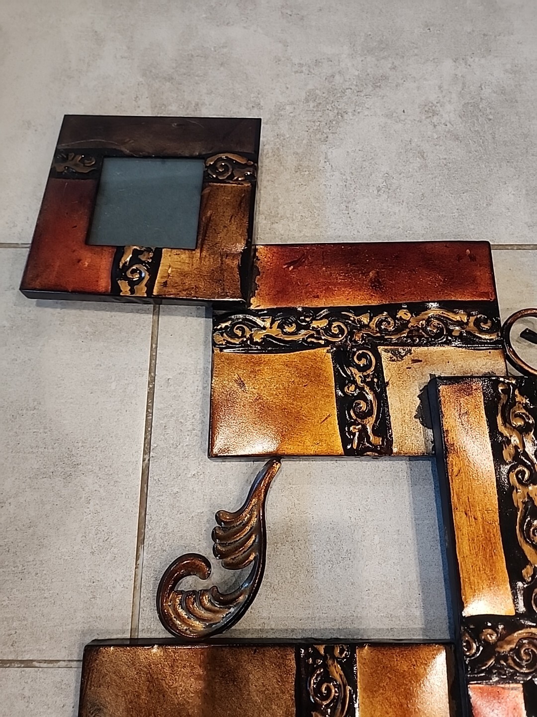 Kirklands Squares Design 5 Photographs For Wall Art Home Decor