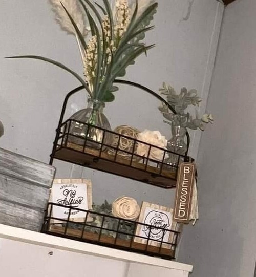 New “Absolutely No Selfies in the Bathroom” Mini Wood Hanging Sign Decor Bath 3″