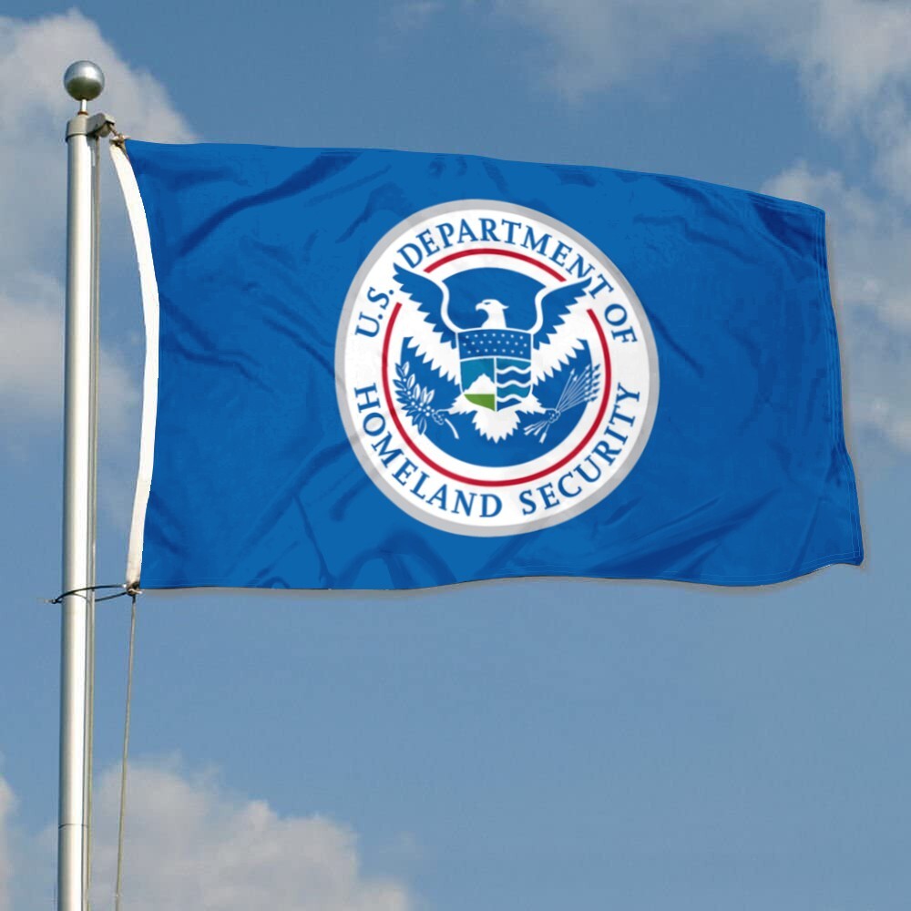 Department Of Homeland Security Flag Banner 3x5Feet Garden Party Wall Decor