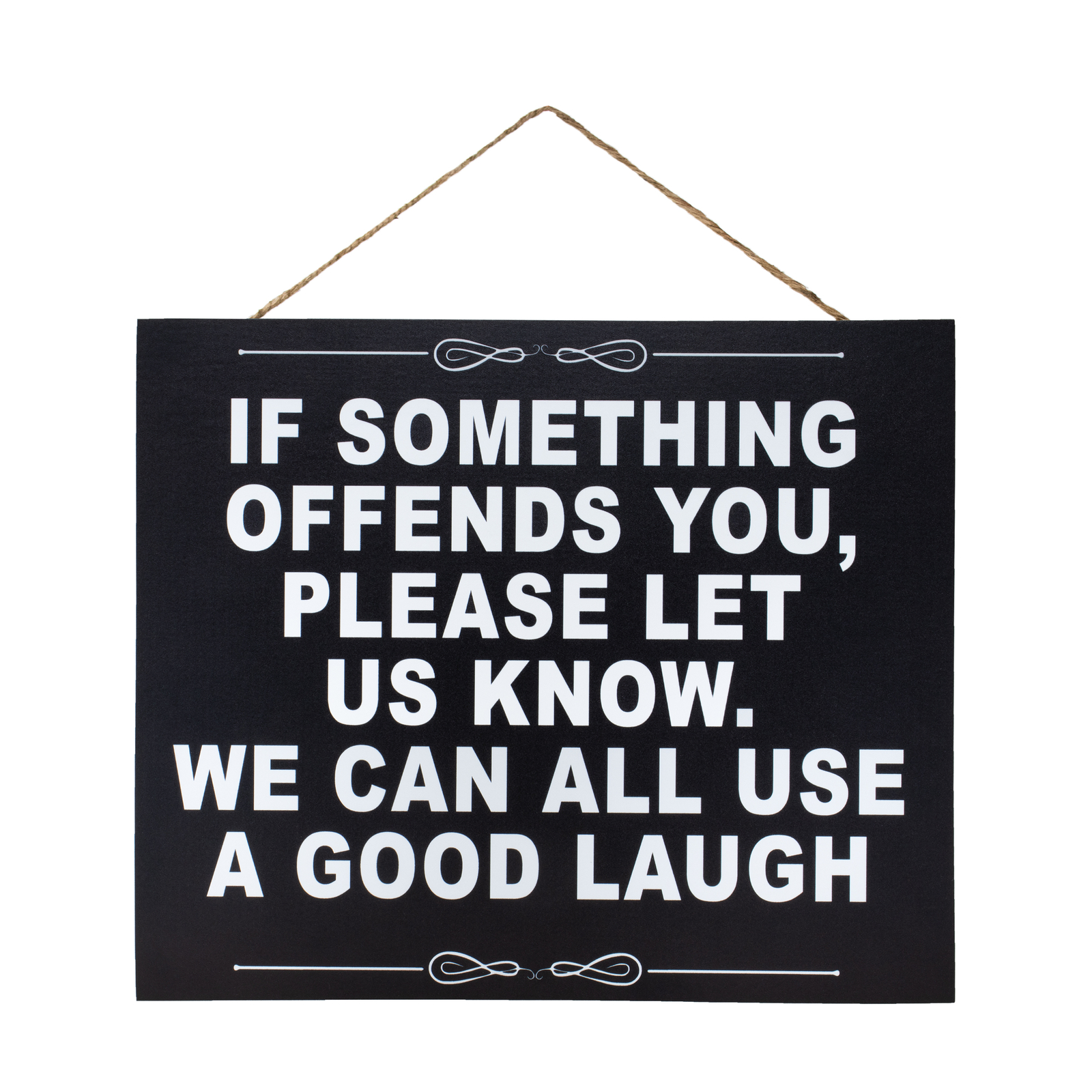 JennyGems Funny Signs, If Something Offends You, Bar Sign, Mancave Garage Decor