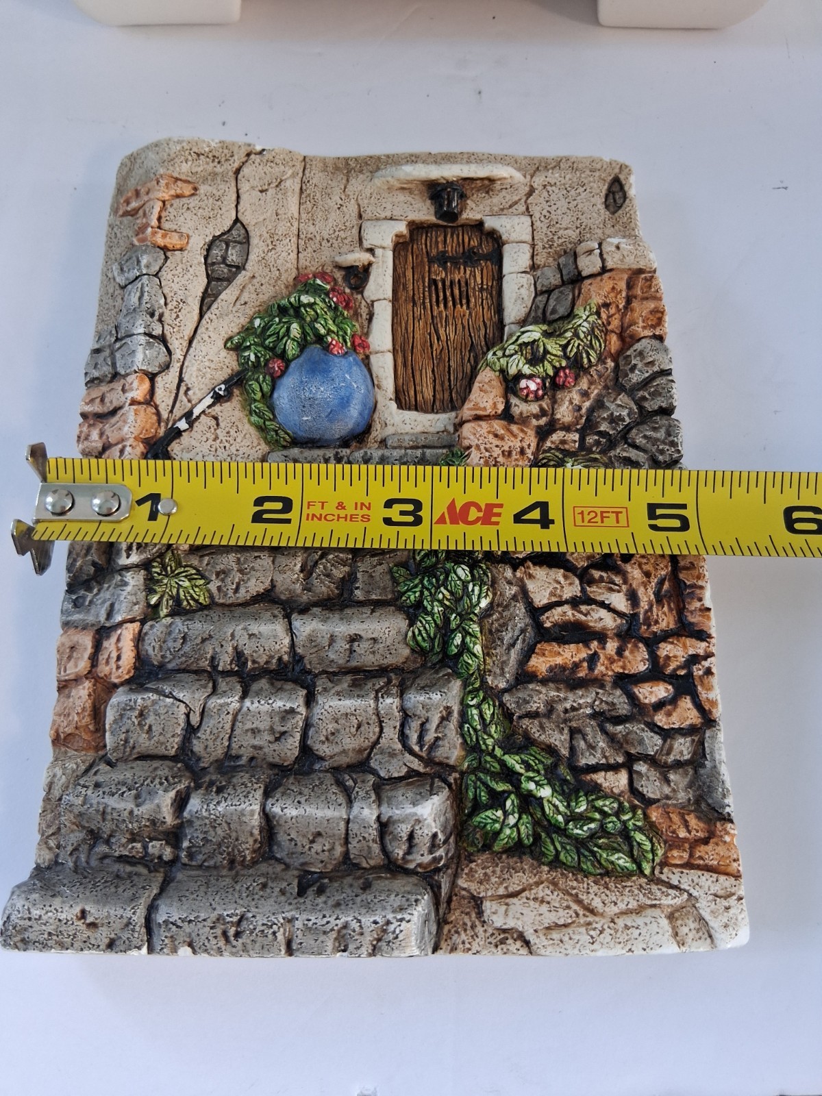 Italian 3D Relief Wall Plaque; Made by & Signed by Marcella Granick