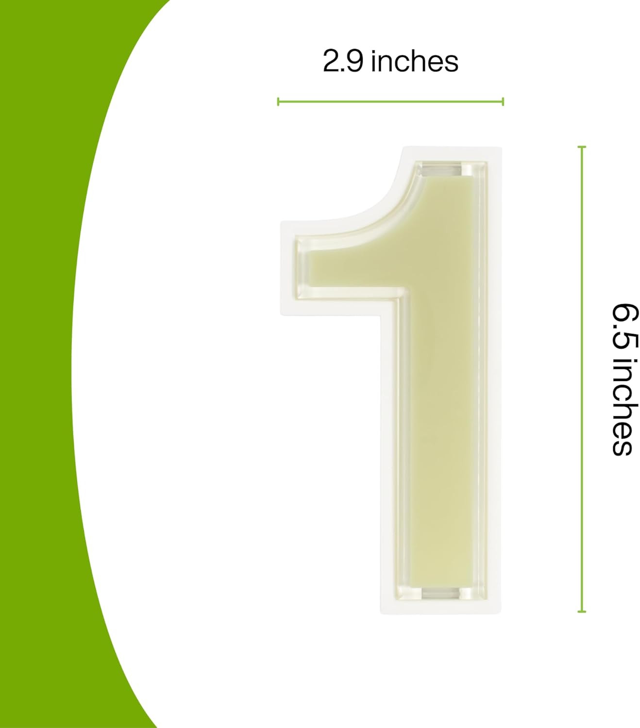 Solar House Numbers Waterproof – Self-Charging, No Batteries, No Solar Panels, N