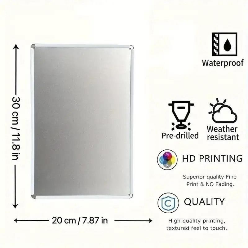 Metal Tin Sign 8X12 Inch Funny Dishwasher Wall Art