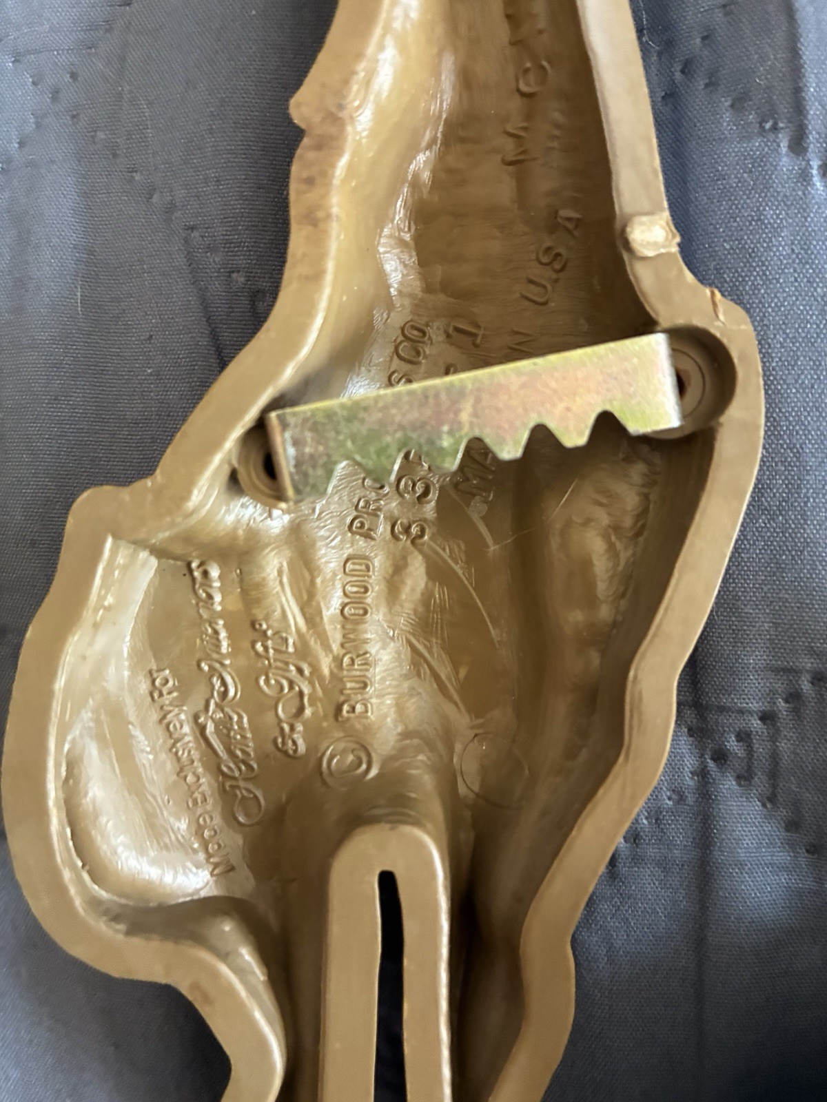 Vintage Burwood Jungle Animal Wall 5 Plaques Elephant Giraffe Gorilla Tiger