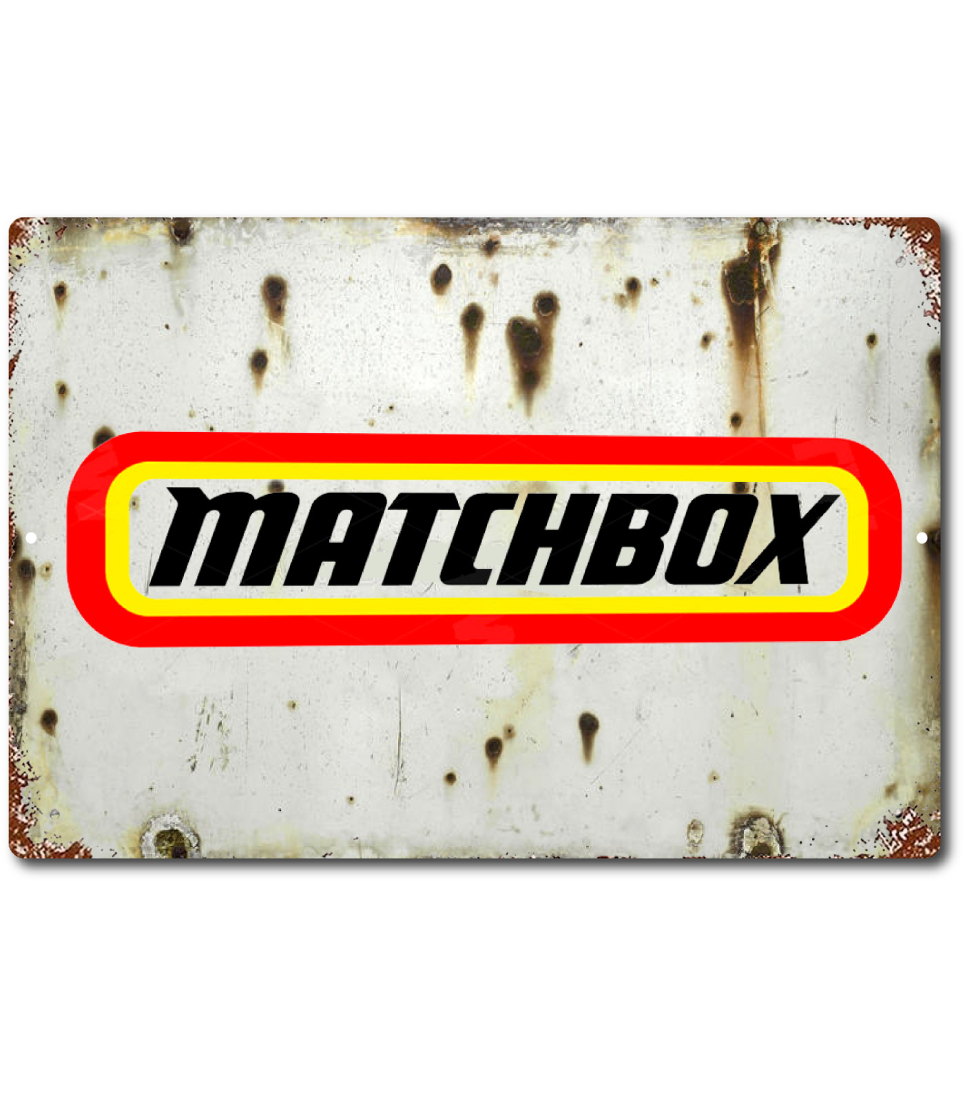 MATCHBOX Tin Metal Sign Toy Metal Cars Garage Man Cave Model Car