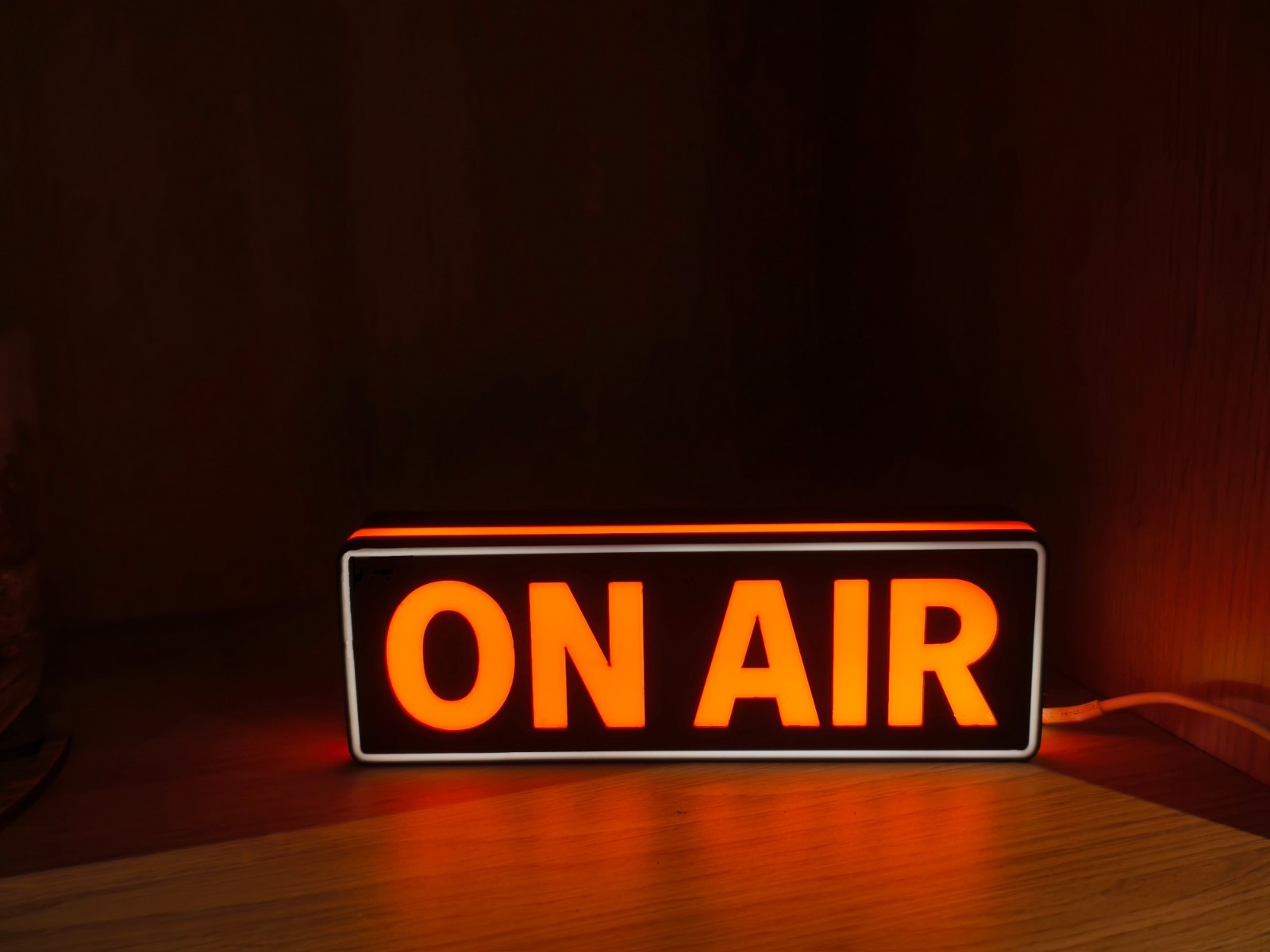 Large 27cm ON AIR LED Lightbox Sign Lamp Studio Recording Light for Streaming