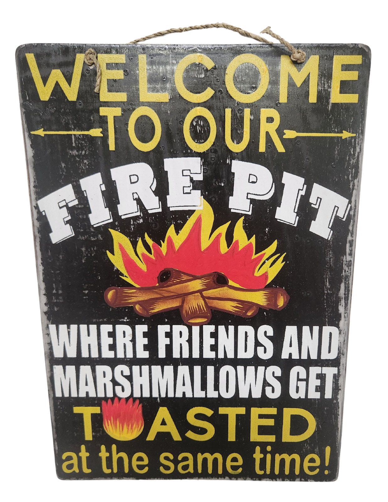 WELCOME To Our FIRE PIT Where Friends & Marshmallows get Toasted At Same Time!