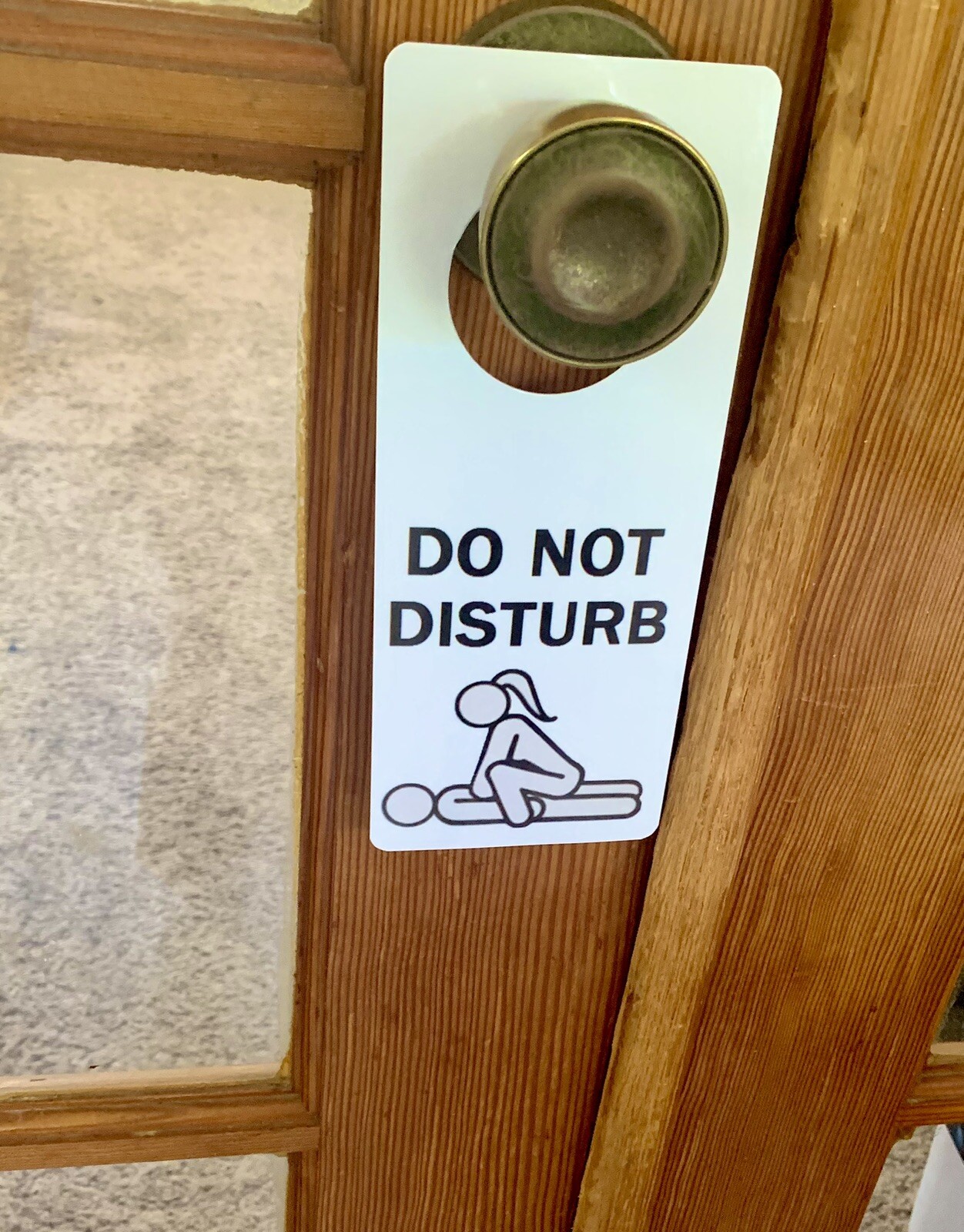 Adults Only Do Not Disturb Sign Sex Wedding Bachelor Bachelorette Party