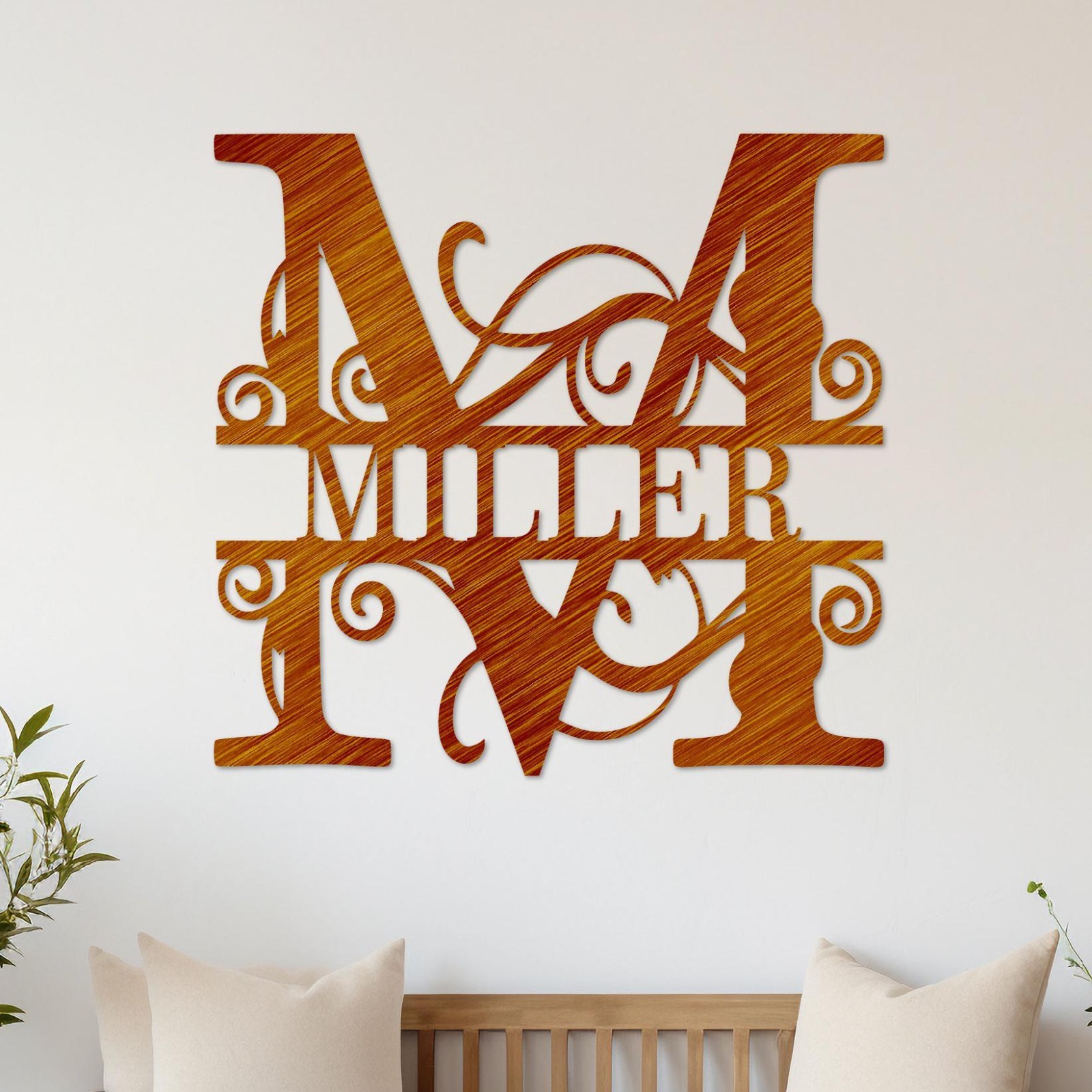Custom Metal Signs, Wall Decor, Metal Wall Art, Last Name Sign, Family Name Sign