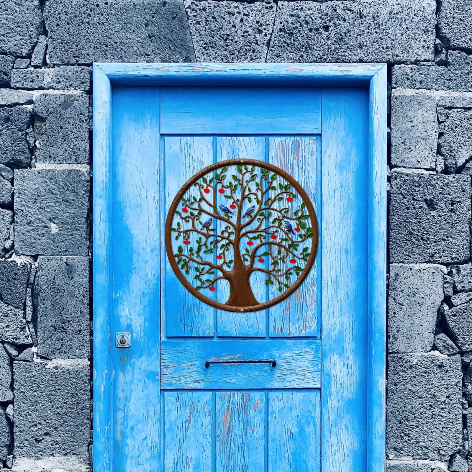 11 Inches Tree of Life Wall Art Metal Tree Life Wall Decor Family Tree Wall P…