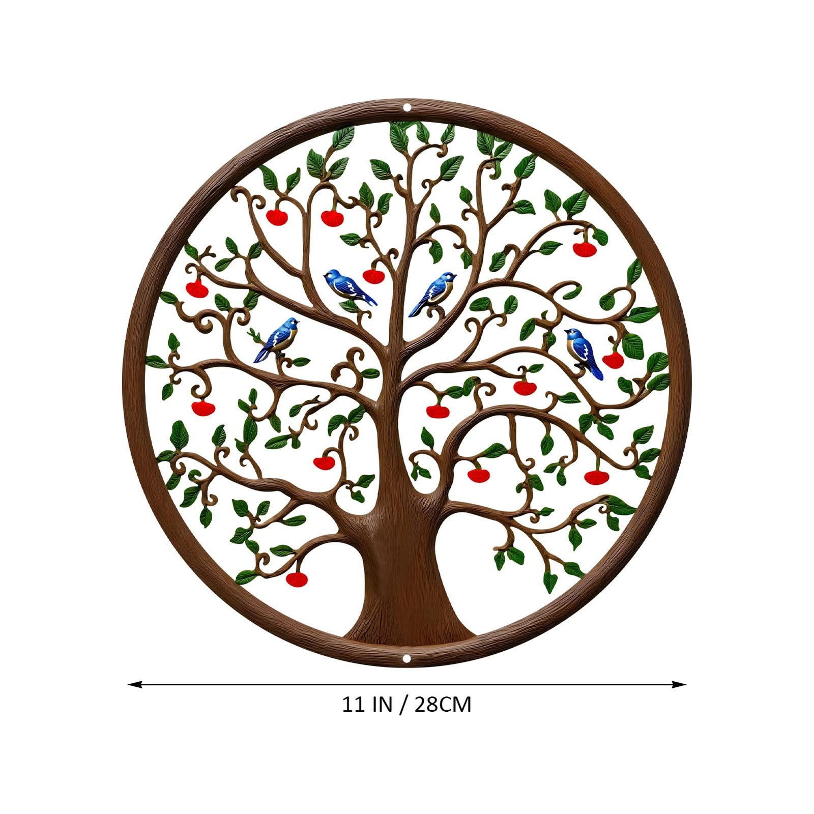 11 Inches Tree of Life Wall Art Metal Tree Life Wall Decor Family Tree Wall P…