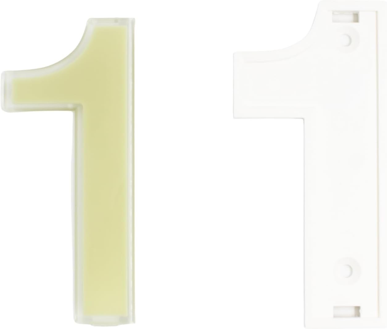 Solar House Numbers Waterproof – Self-Charging, No Batteries, No Solar Panels, N