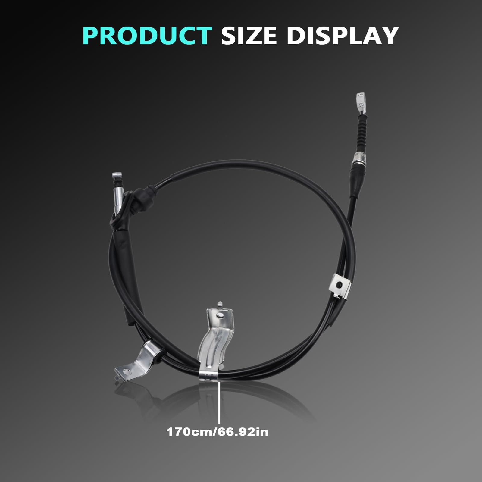 2Pcs Parking Brake Cable Rear Left and Right fits Civic 1992-2000, Acura…