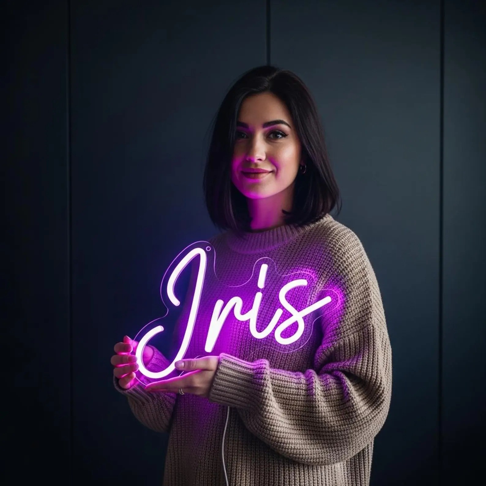 Custom Girl Name Neon Sign Personalized Name Sign For Girl Bedroom Wall Decor