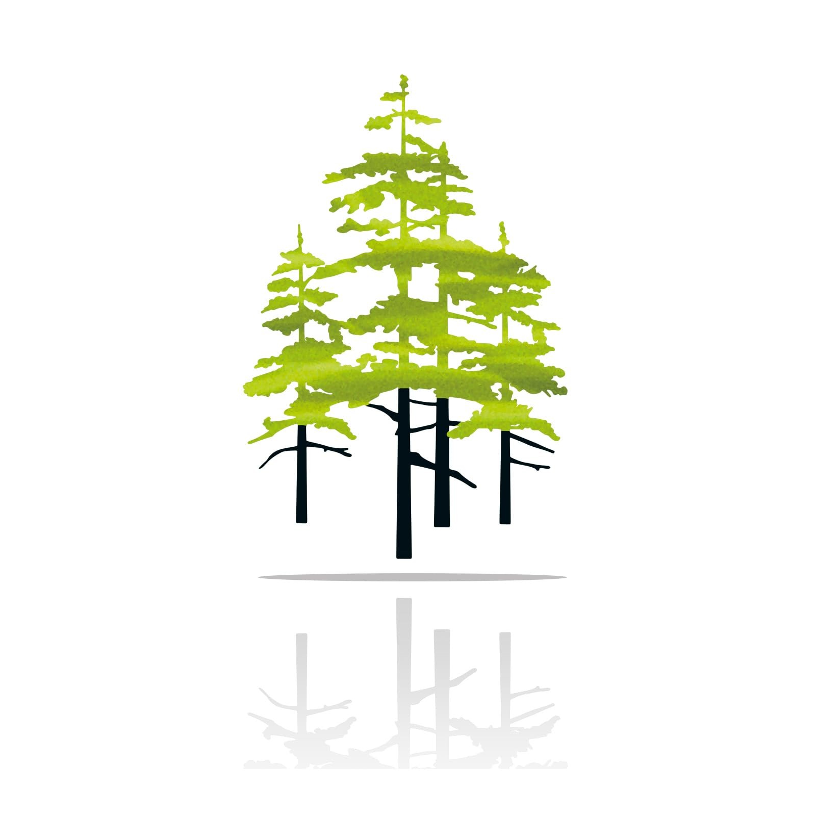 Metal Pine Tree Wall Art Decor Nature Home Decor Cedar Tree Metal Sign Wall D…