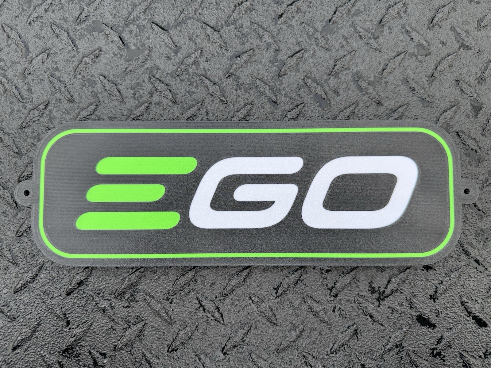 EGO Power+ Sign Plastic Wall Mount