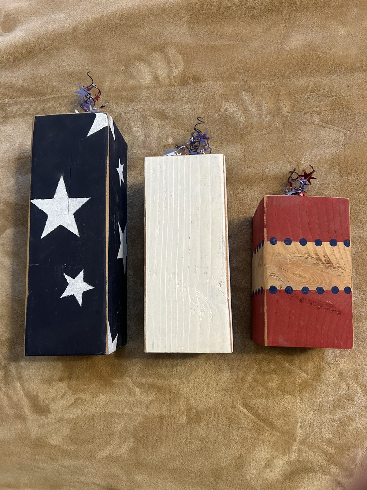 4th Of July Block Home Decor
