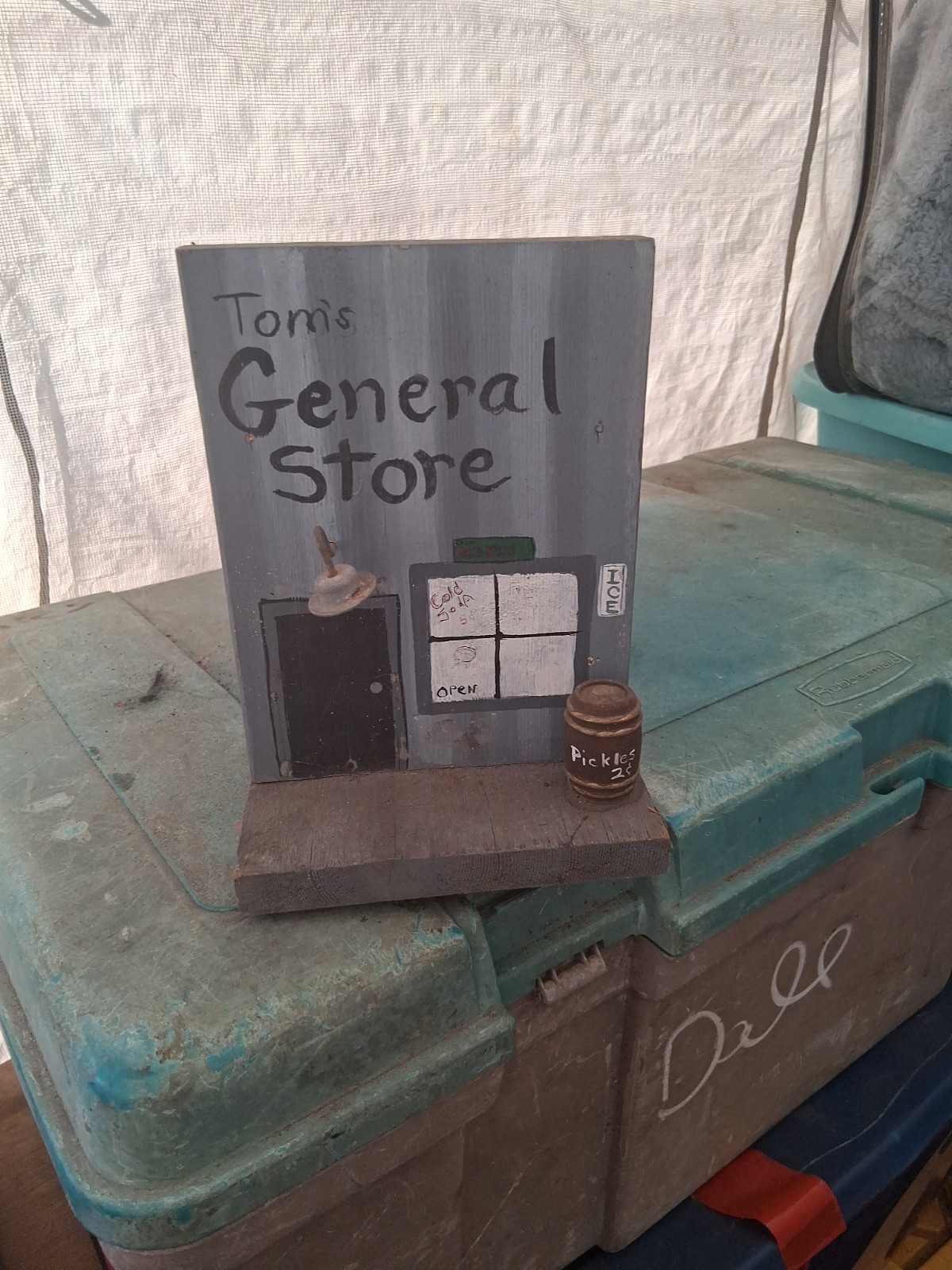 Wood General Store Decor