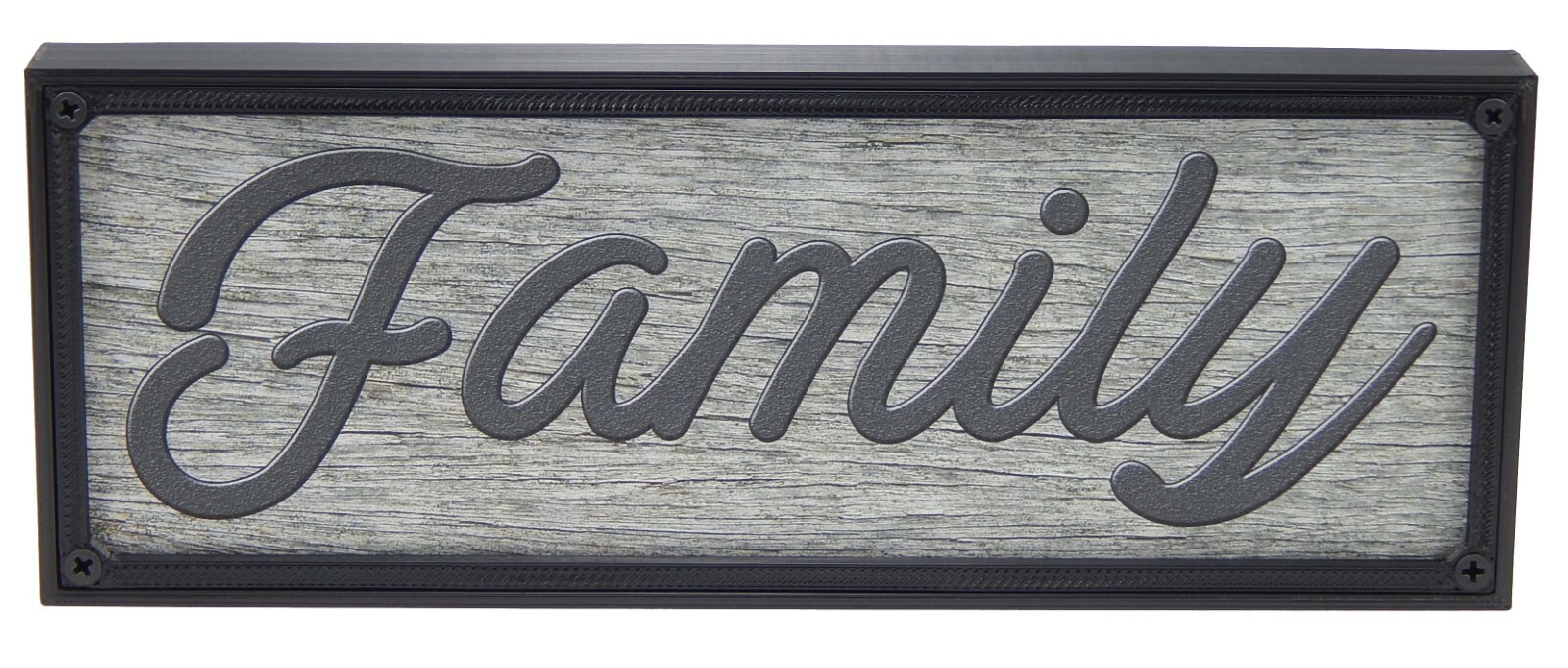 Family Rustic Farmhouse Kitchen Standing Sign or Wall Hanging Home Decor Print