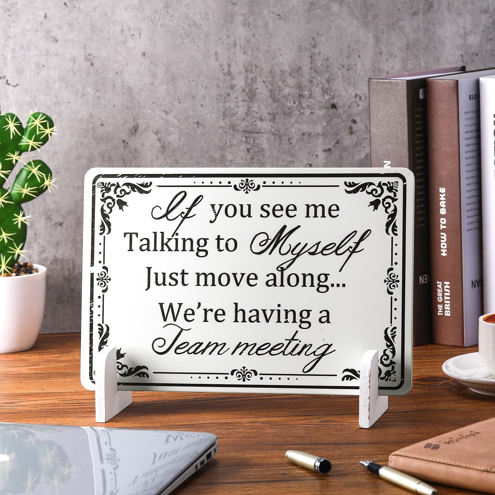 Funny Office Cubicle Decor Funny Office Metal Tin Signs 12 x 8 Inch , If You See