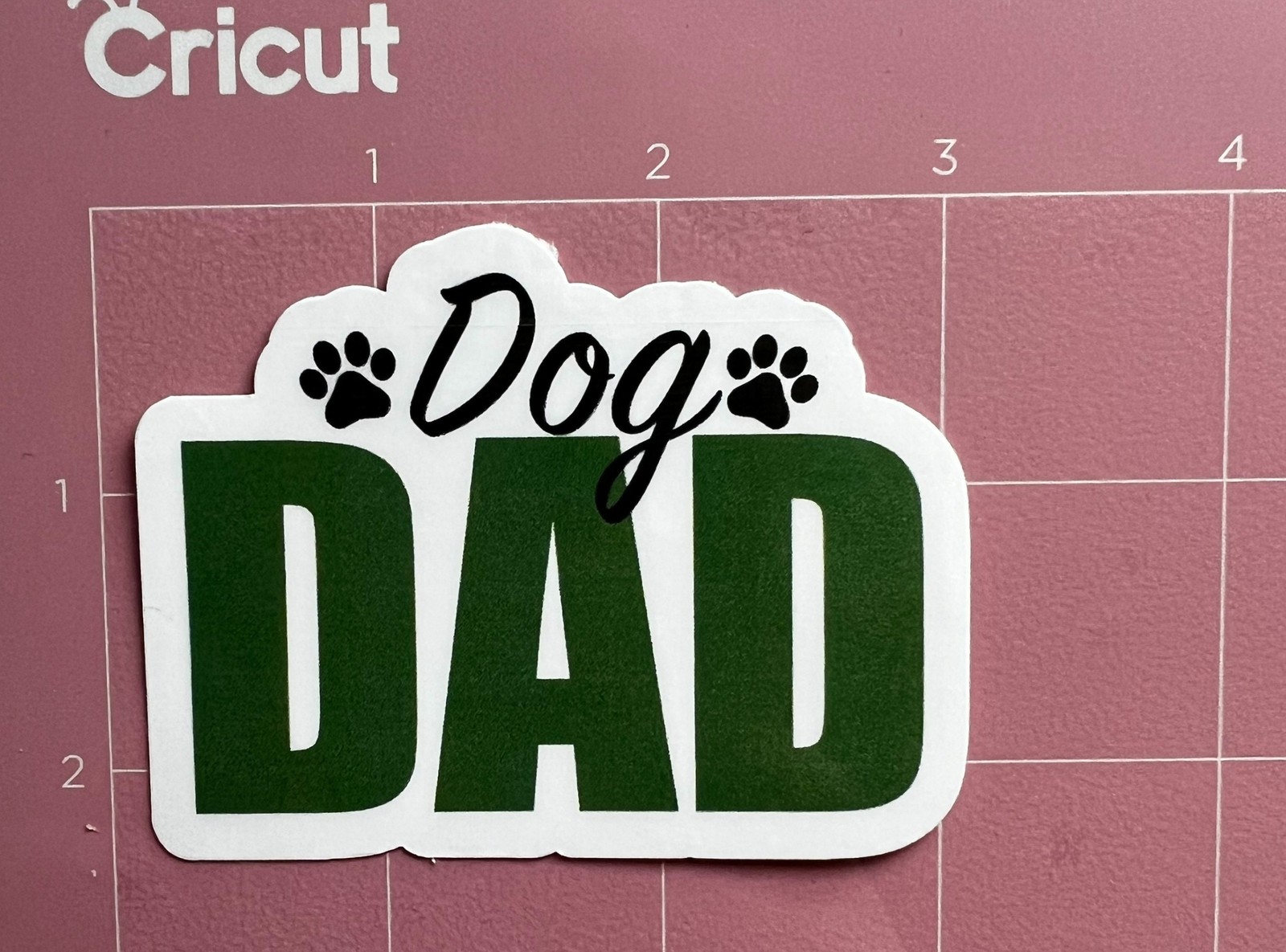 Dog Dad sticker, Cute dog dad sticker, dog stickers, cute animal sticker