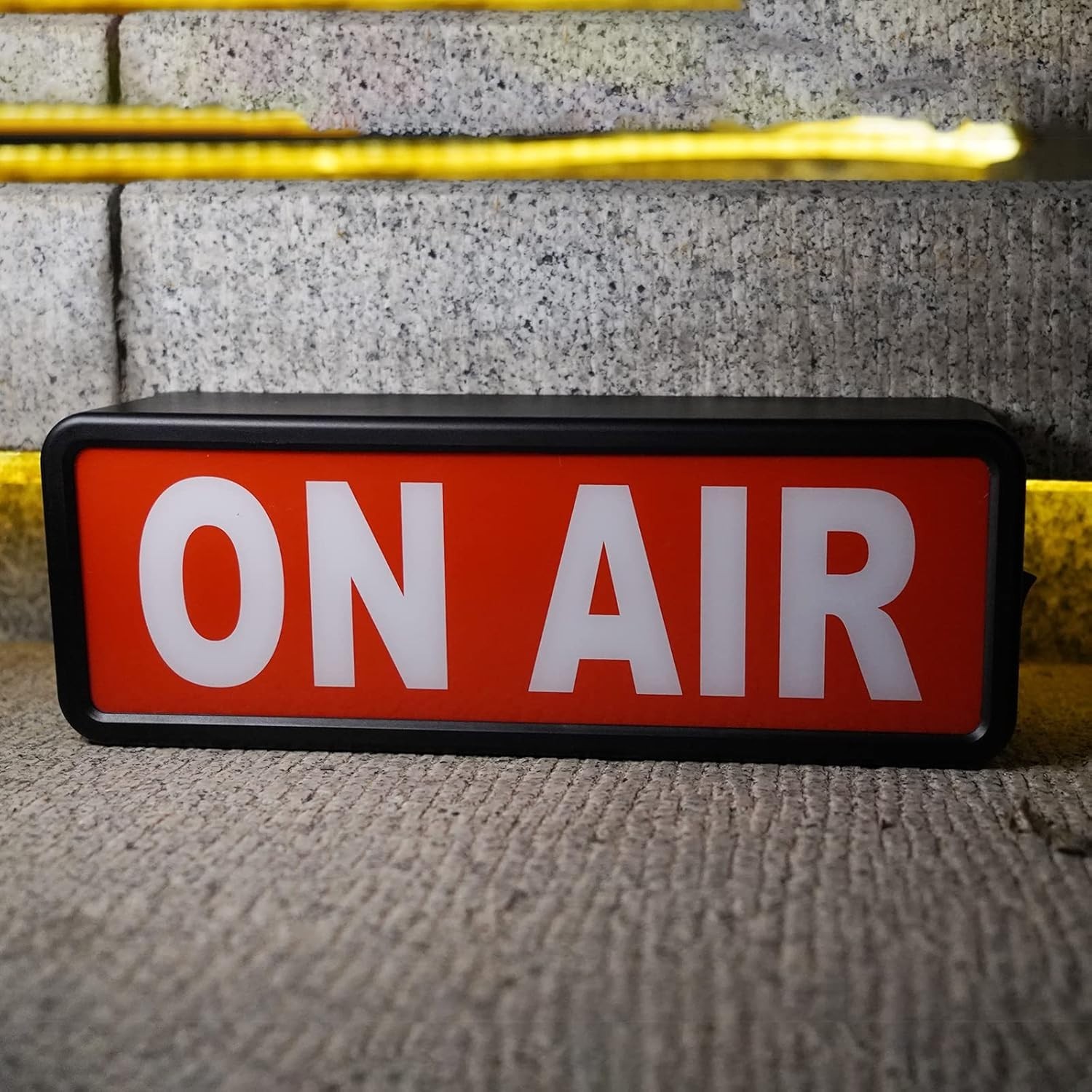 NEW ON AIR Light Sign – Recording & Studio Warning Sign for Home, Office, or Wal