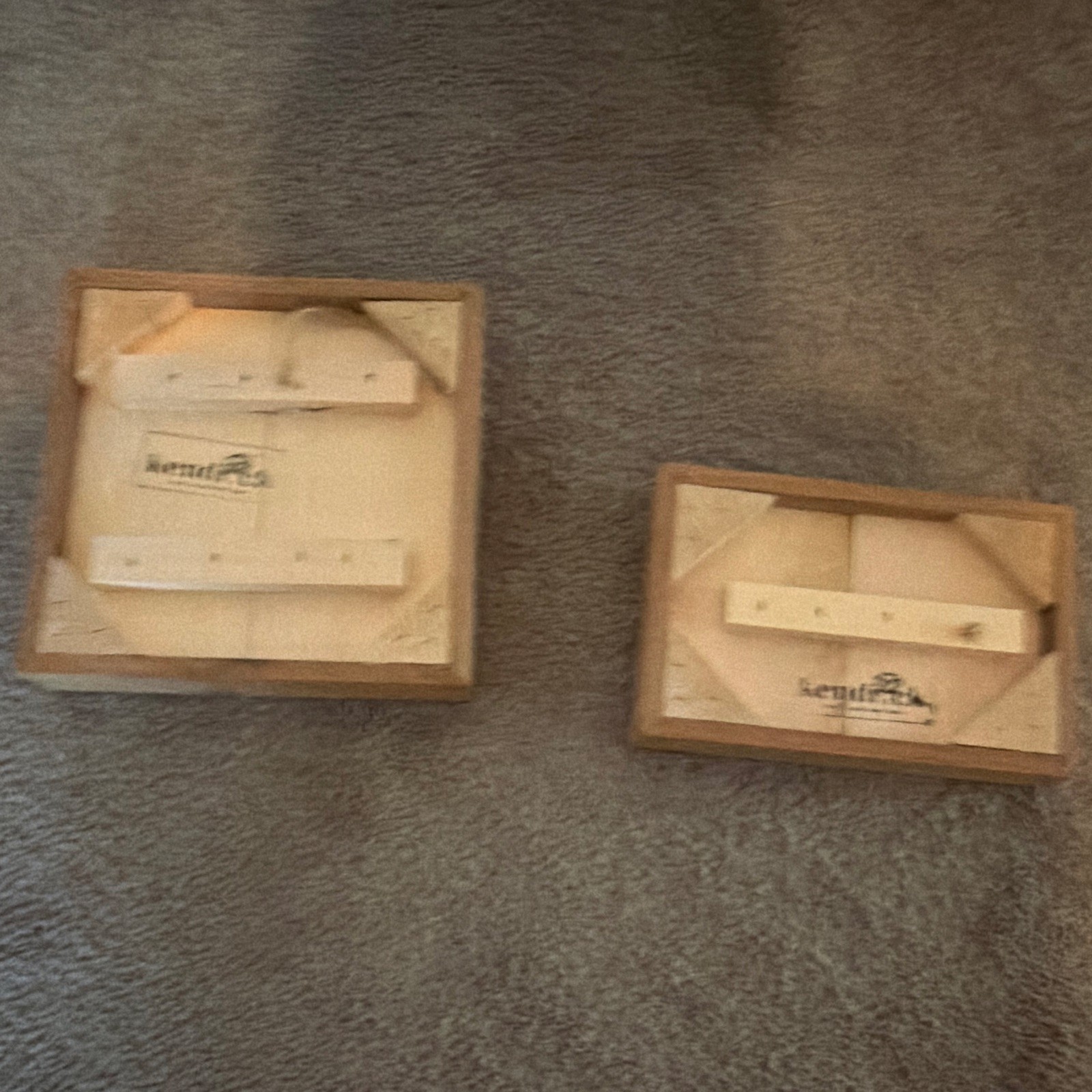 Set of 2 Farmhouse Wood Framed Quote Wall Plaques, Brown/White/Black