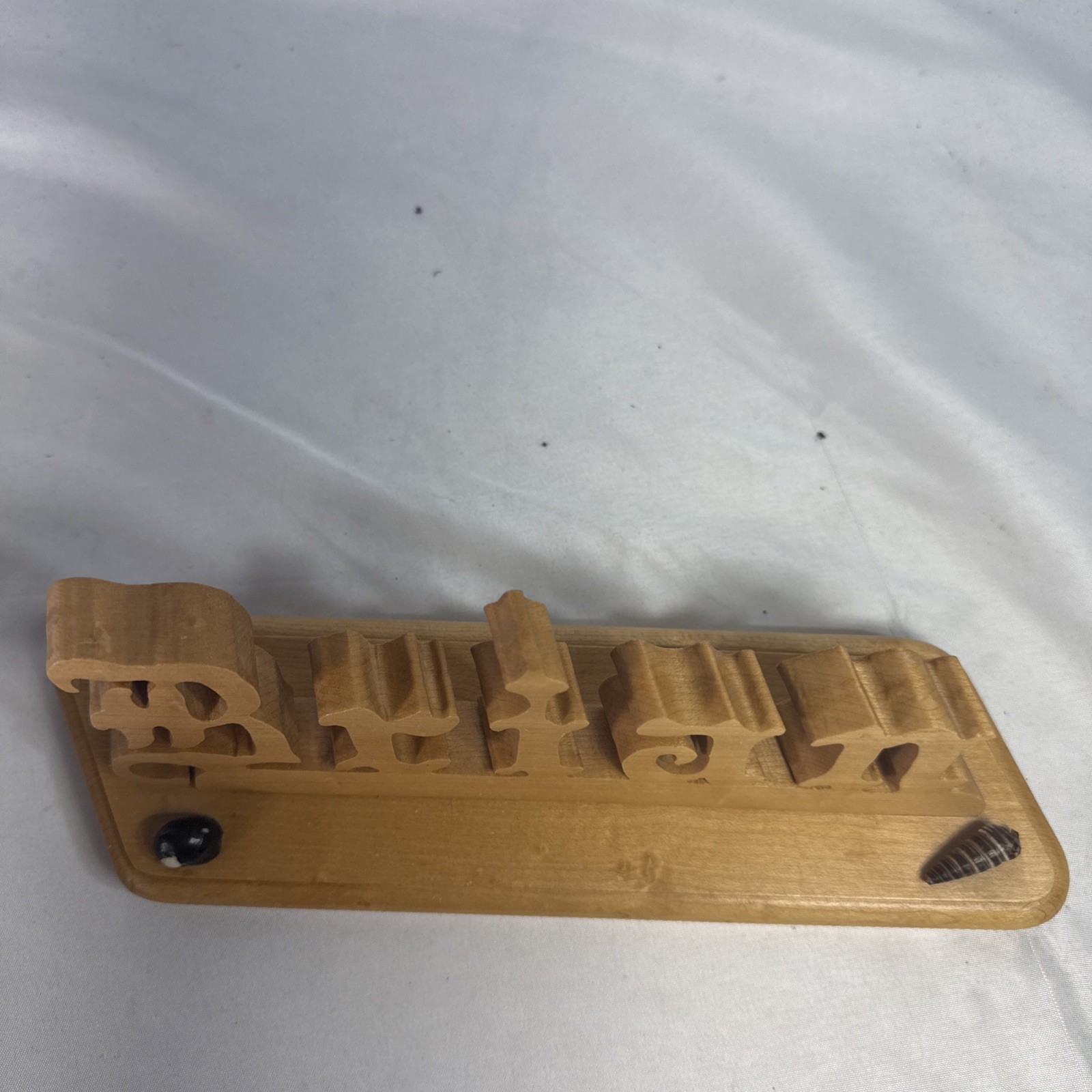 Brian Personalized Desk Name Plate Wood Decor Office Nameplate Custom Handmade