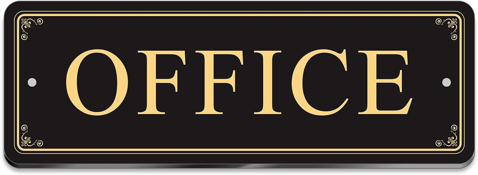 “OFFICE” Acrylic Door Sign – Waterproof & Fade-Resistant Office Label with Stron