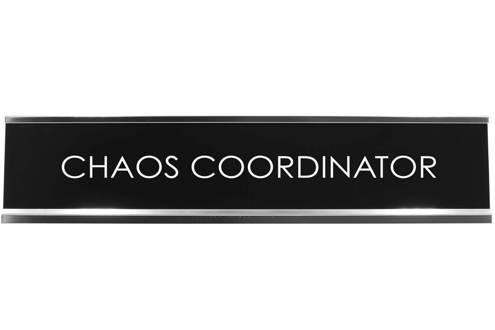 Signs ByLITA CHAOS COORDINATOR Novelty Desk Sign