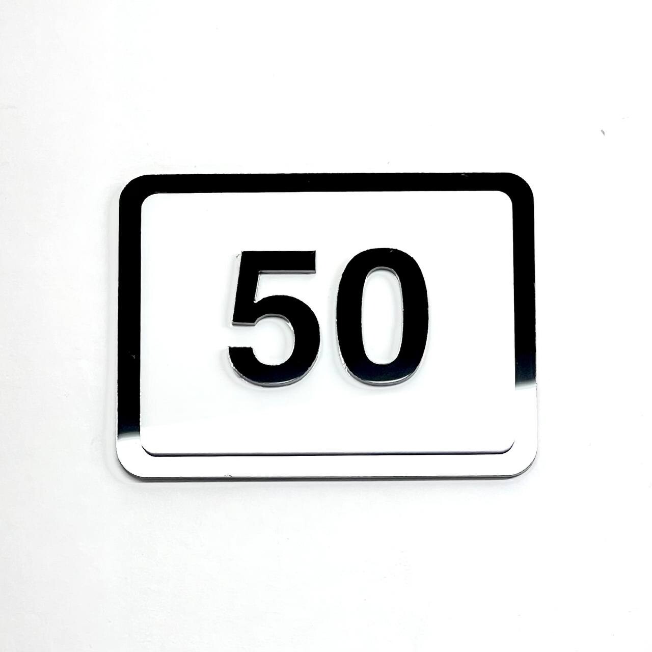 Modern House Signs Plaques Door Numbers 1 – 999 Personalised Name Plate