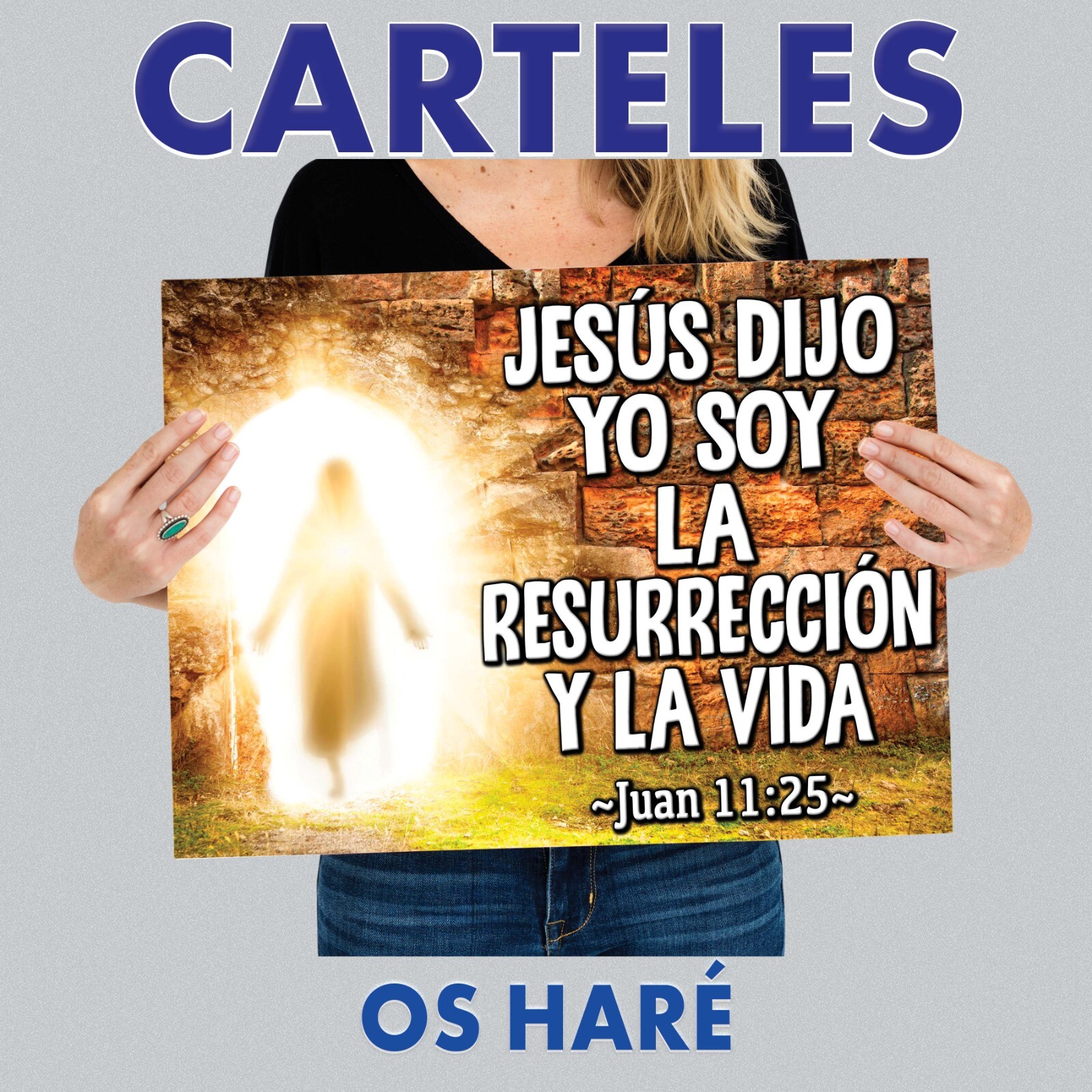 Carteles para Evangelizar de 24″x18″ inches