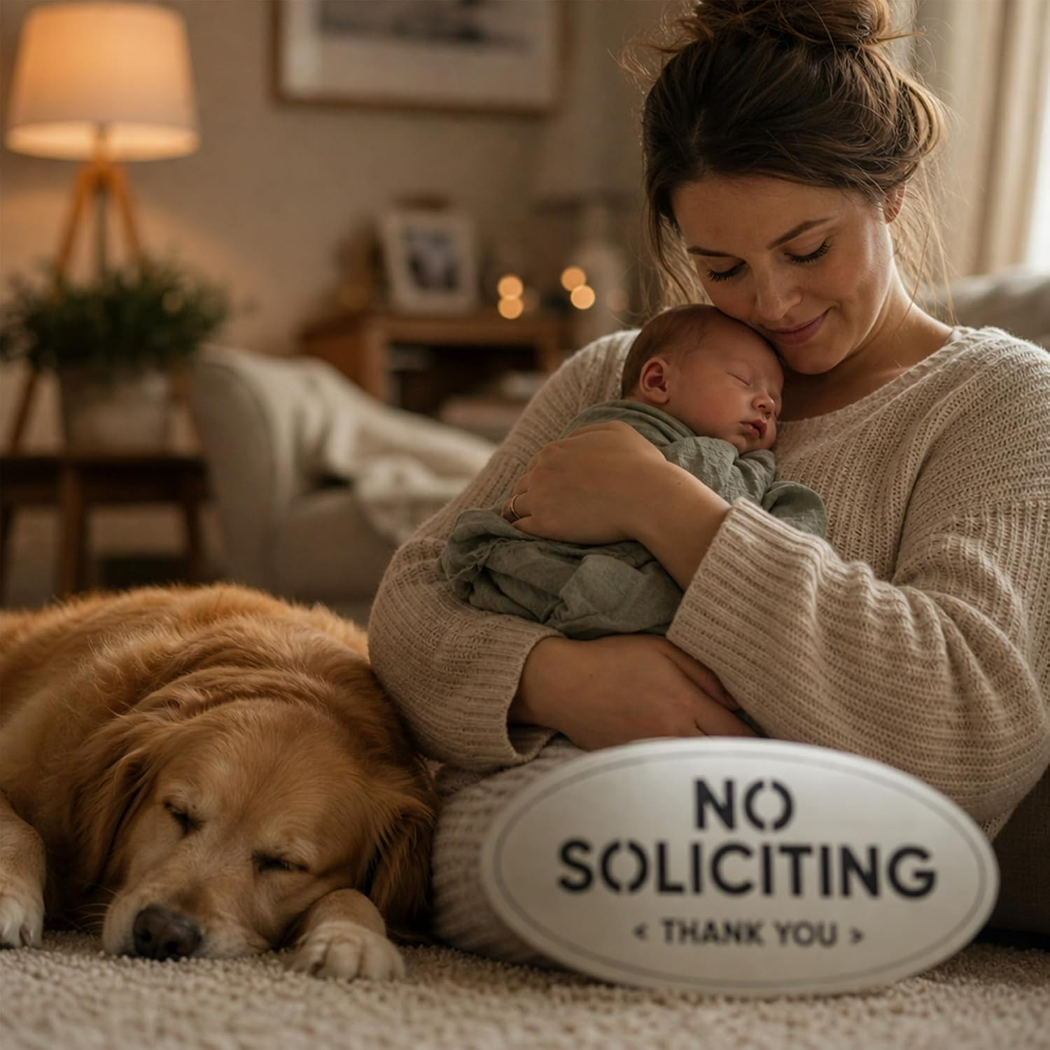 2-Pack No Soliciting Sign, Premium 304 Stainless Steel, 7X3″, Medium | Heavy-Dut