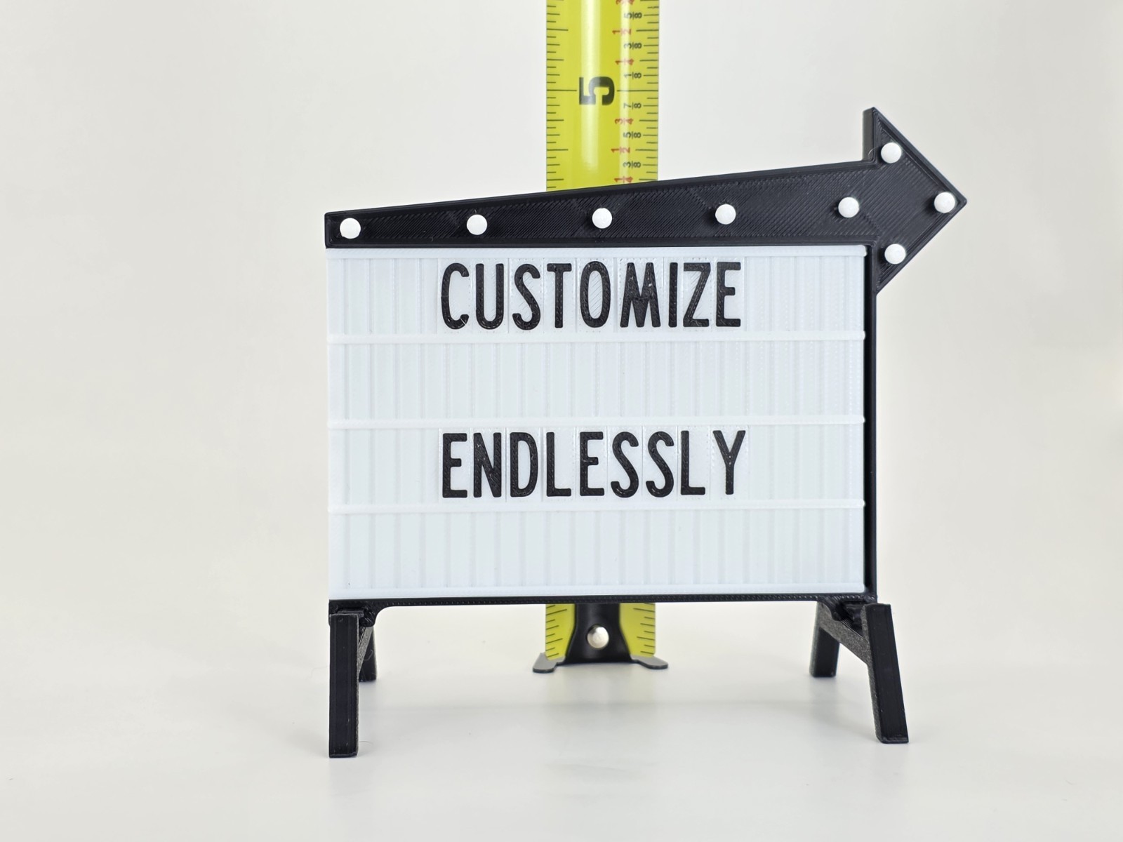 2 Mini Retro Marquee Sign with Letters