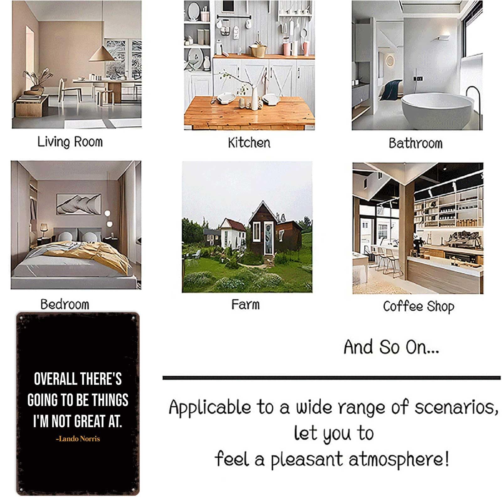 Inspirational Quotes Signs Poster 8L” x 12W”, poster-893