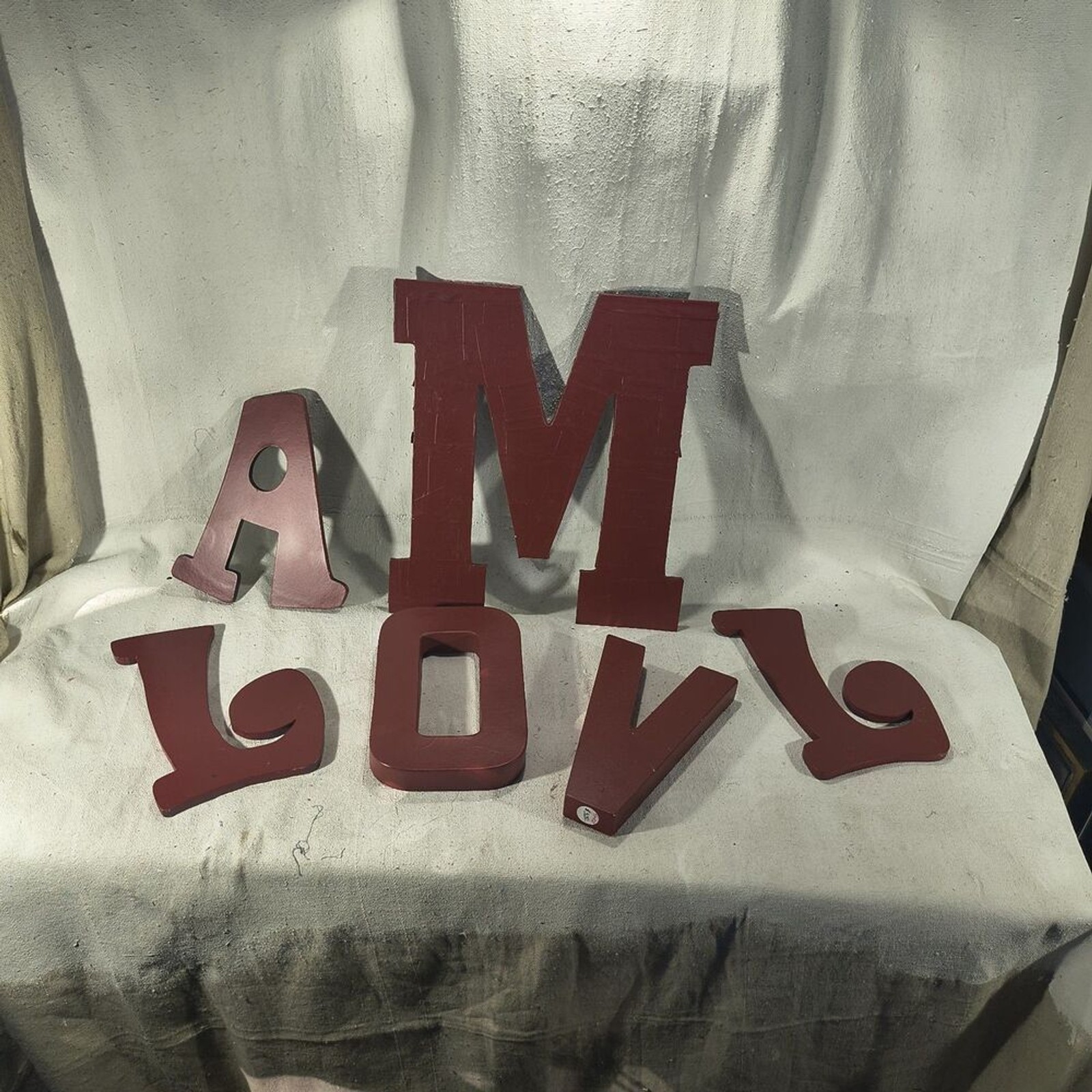 Display Letters In Sizes From 18″ To 5.25″ Variety of 22 different Letters