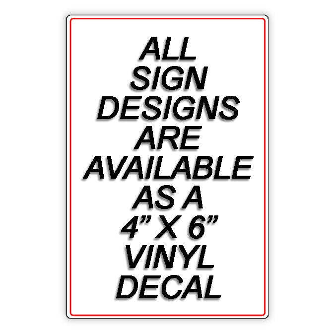 Do Not Block Driveway Vehicles Towed At Owners Expense Sign Decal Warning DNB12