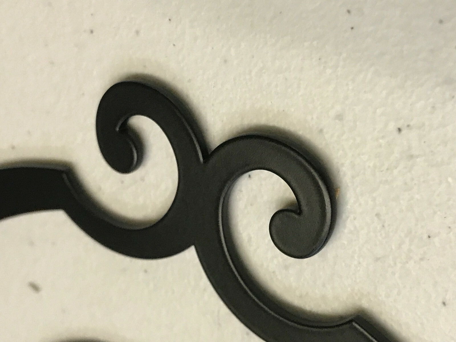 Iron Letter M Monogram Door Wall Decoration Plaque Metal Art Initial 2mm thick