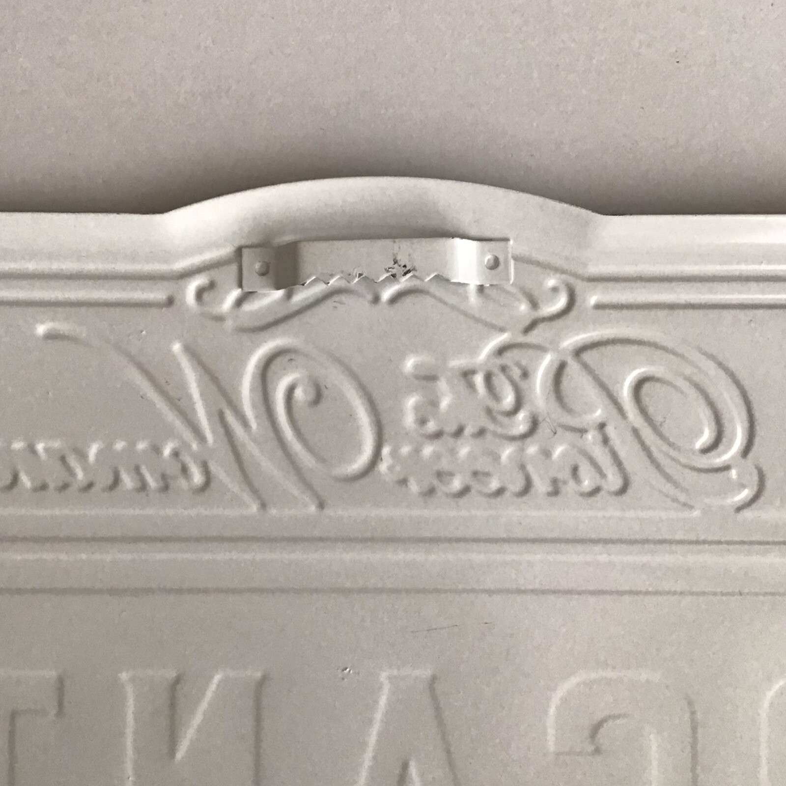 The Pioneer Woman Mercantile Sign Ree Drummond 20” Embossed Tin Metal Farmhouse