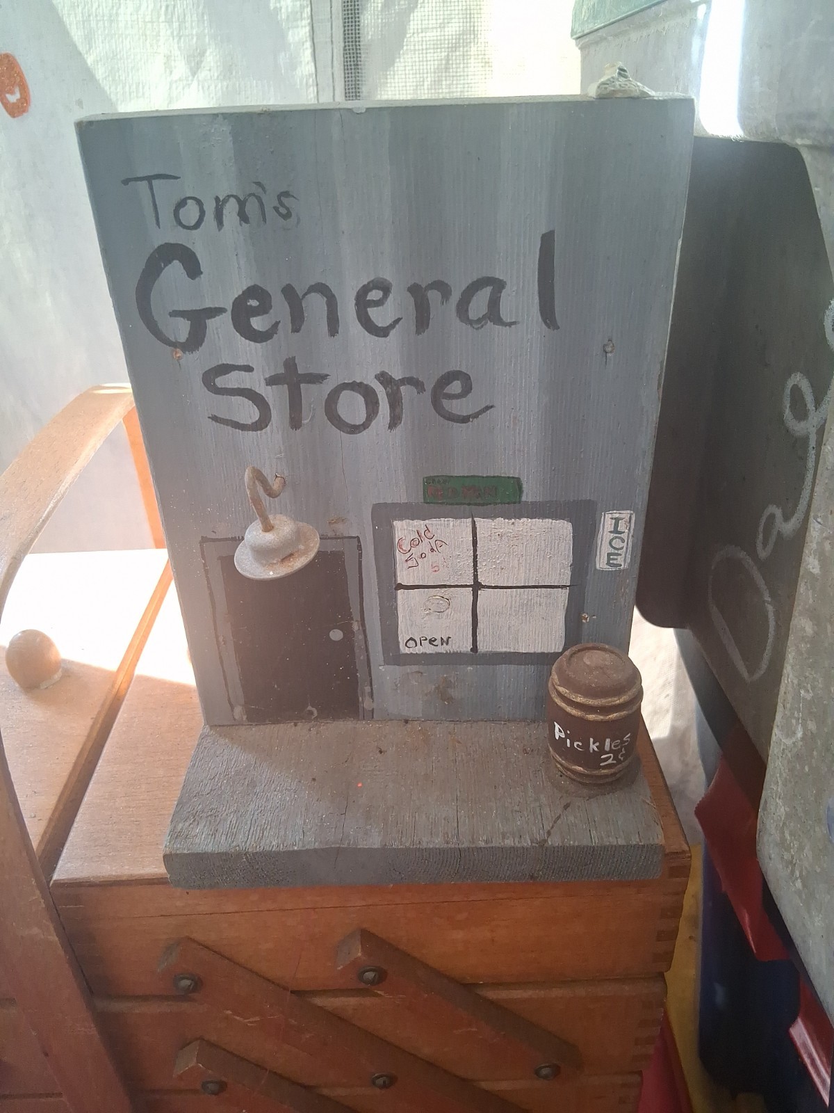 Wood General Store Decor
