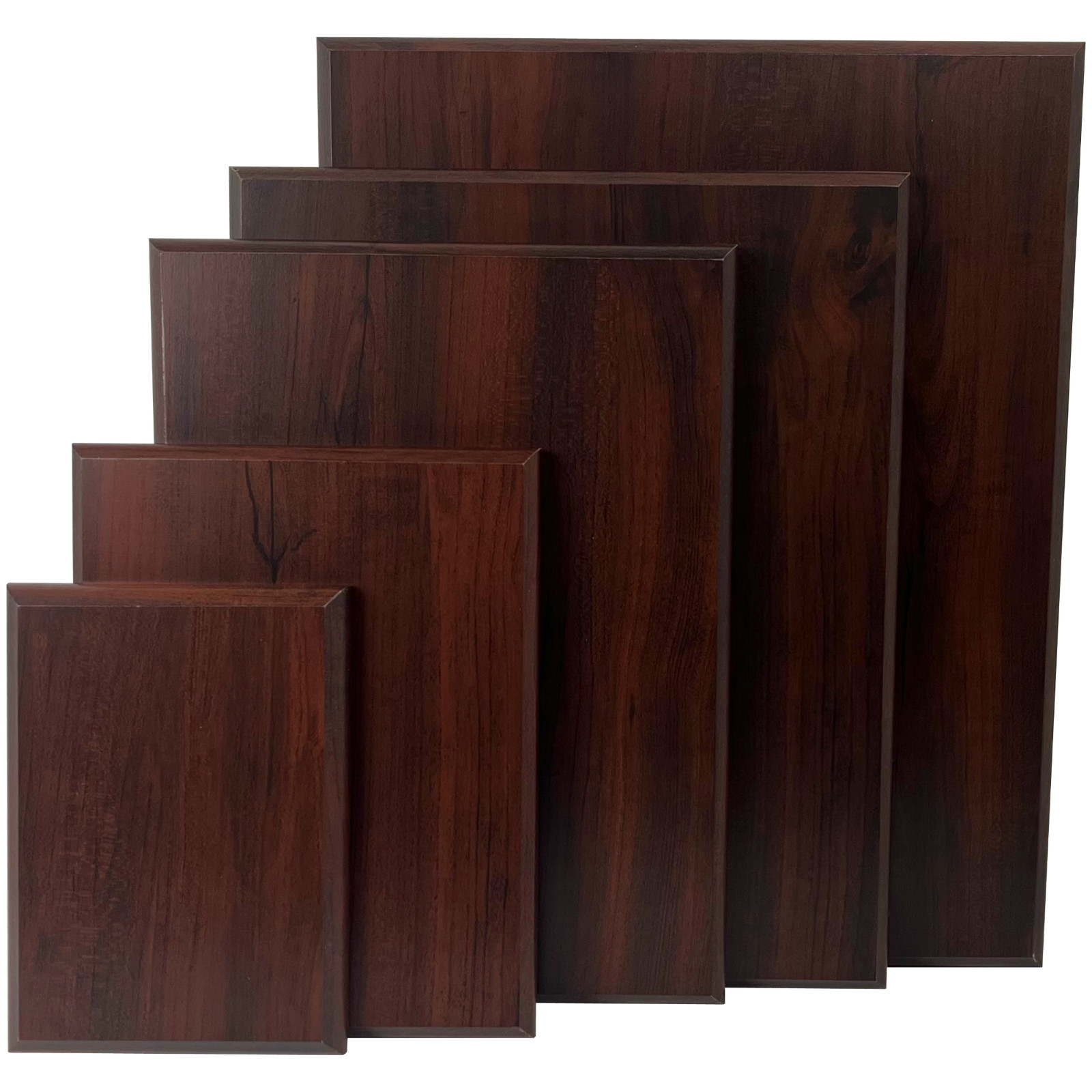 Cherry Finish Blank Award Plaque, DIY Blank Sign 5×7, 7×9, 9×12, 12×15 inch