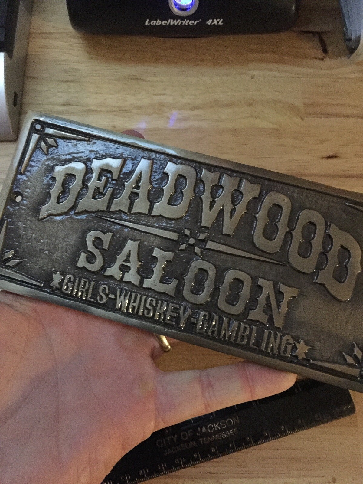 Deadwood Saloon Girls Whiskey Gambling Bar Collector Wine Beer Patina GIFT