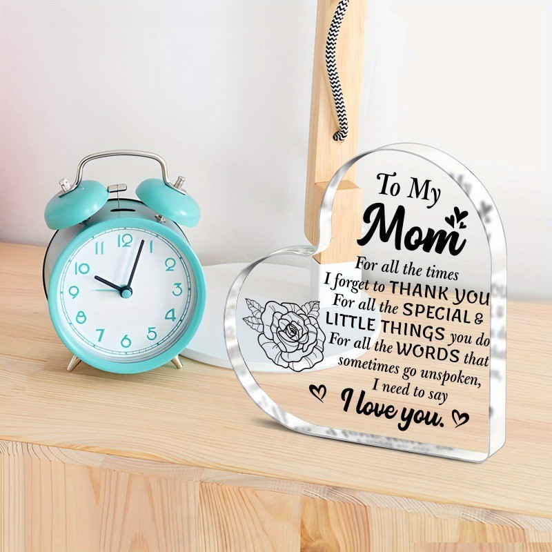 “Thank You for Special & Little Things” Mother’s Day Gifts for Mom 4*4in