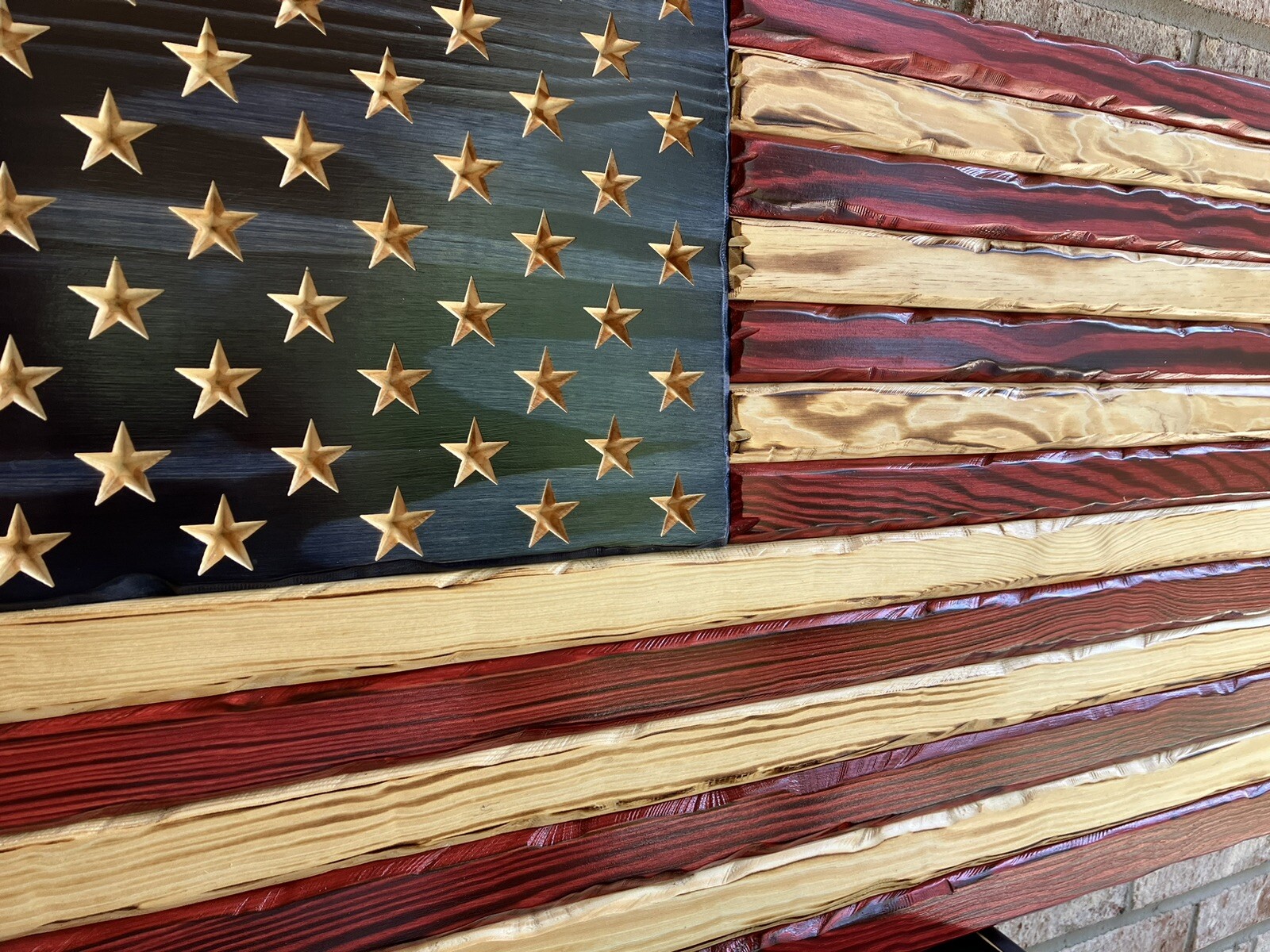Distressed American Flag, Rustic American Flag, Betsy Ross, Wooden Flag